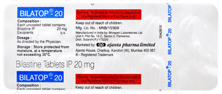 Bilatop 20 Tablet 10
