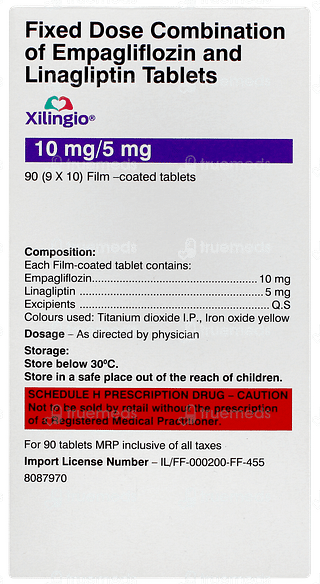 Xilingio 10mg/5mg Tablet 10