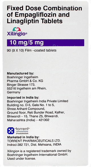 Xilingio 10mg/5mg Tablet 10