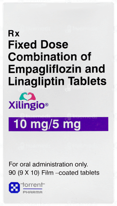Xilingio 10mg/5mg Tablet 10 Xilingio 10mg/5mg Tablet 10