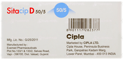 Sitacip D 50/5 Tablet 10