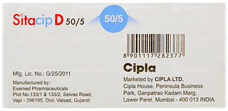 Sitacip D 50/5 Tablet 10