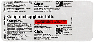 Sitacip D 50/5 Tablet 10