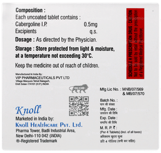 Cabernol 0.5 Tablet 4