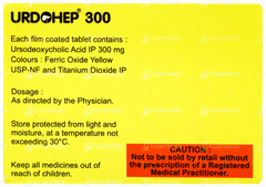 Urdohep 300 Tablet 15