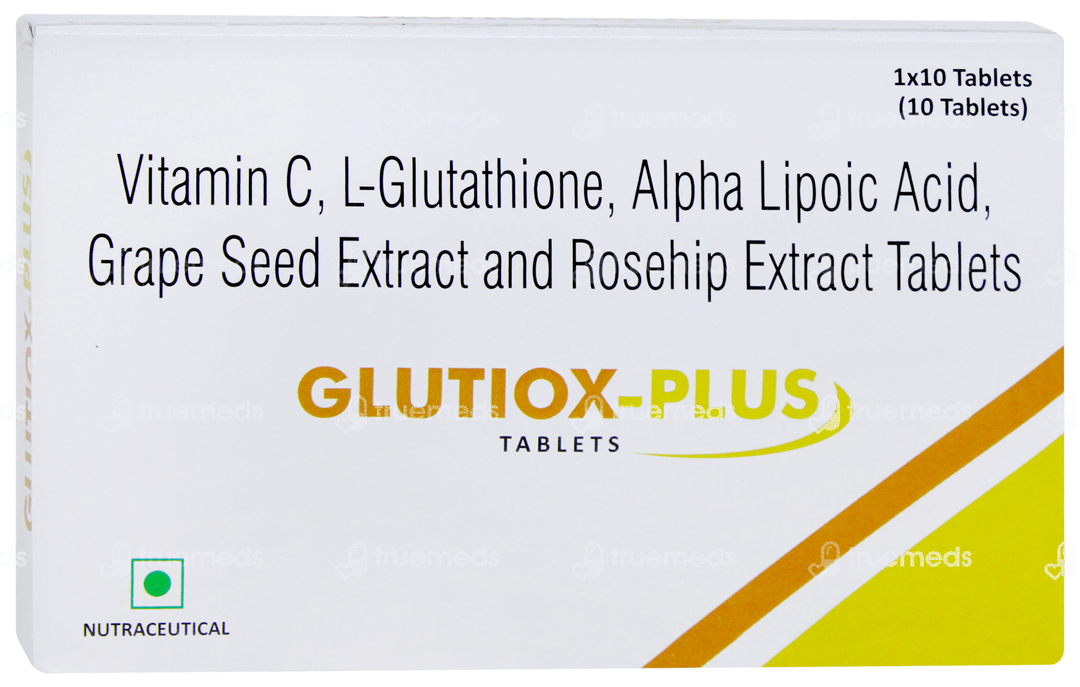 glutathione with vitamin c l-lipoic acid Glutiox Plus Tablet 10 - Uses, Side Effects, Dosage, Price Color:Glacier Onyx P0212_8D_mask bpc 157 spray effective