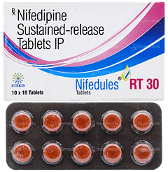 Nifedules Rt 30 Tablet 10 Nifedules Rt 30 Tablet 10