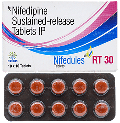 Nifedules Rt 30 Tablet 10