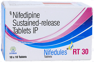 Nifedules Rt 30 Tablet 10