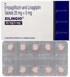 Xilingio 25/5mg Tablet 10