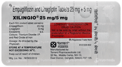 Xilingio 25/5mg Tablet 10
