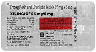 Xilingio 25/5mg Tablet 10