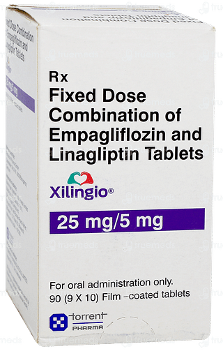 Xilingio 25mg/5mg Tablet 10