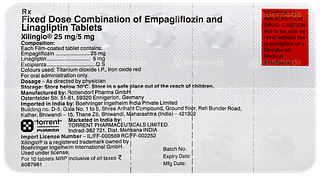 Xilingio 25mg/5mg Tablet 10