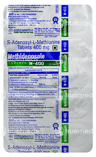 Methidenosole M 400 MG Tablet 10