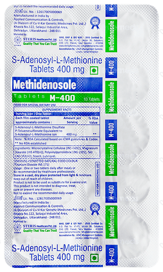 Methidenosole M 400 Tablet 10