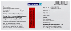 Lesumore 25 Tablet 10 Lesumore 25 Tablet 10