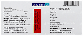 Lesumore 25 Tablet 10