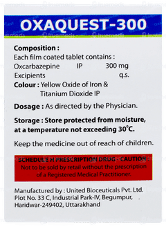 Oxaquest 300 Tablet 10 Oxaquest 300 Tablet 10