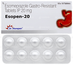 Esopen 20 Tablet 10 Esopen 20 Tablet 10