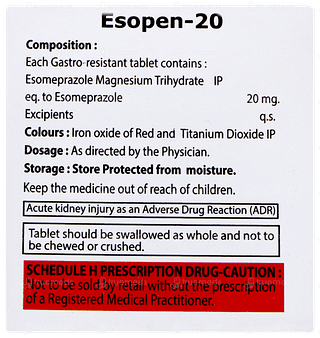 Esopen 20 Tablet 10