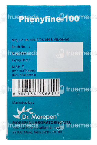 Phenyfine 100 Tablet 100
