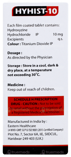 Hyhist 10 Tablet 10 Hyhist 10 Tablet 10