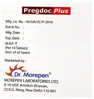 Pregdoc Plus Tablet 10