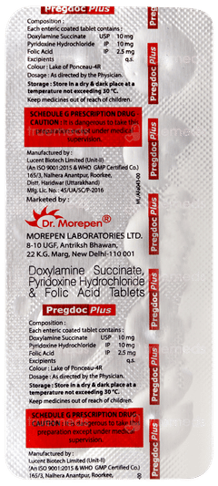 Pregdoc Plus Tablet 10 Pregdoc Plus Tablet 10