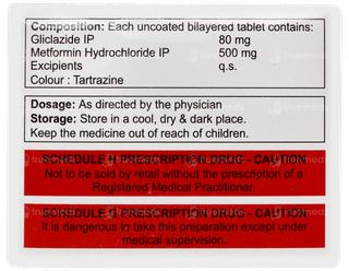 Glymour M 80 Tablet 10