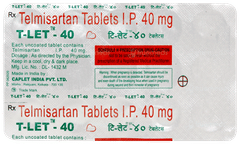 T Let 40 Tablet 15 T Let 40 Tablet 15