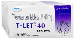 T Let 40 Tablet 15 T Let 40 Tablet 15