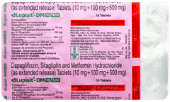 Lupisit Dm 10/500 Tablet 10 Lupisit Dm 10/500 Tablet 10