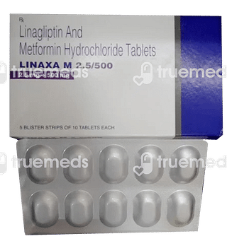 Linaxa M 2.5/500 MG Tablet 10