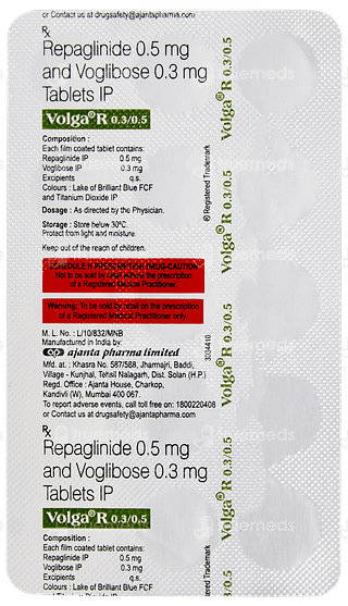 Volga R 0.3/0.5 Tablet 15