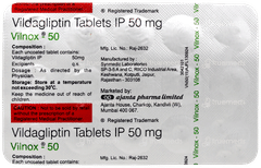 Vilnox 50 Tablet 15