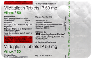 Vilnox 50 Tablet 15