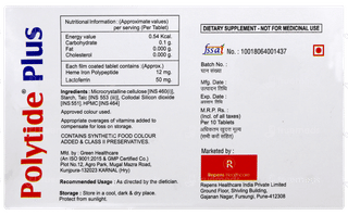 Polytide Plus Tablet 10