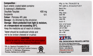 Sylonine 400Mg Tablet 10