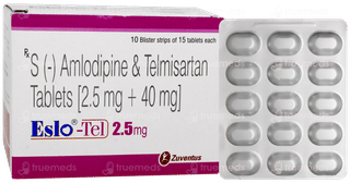 Eslo Tel 2.5Mg Tablet 15