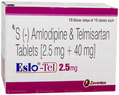 Eslo Tel 2.5Mg Tablet 15