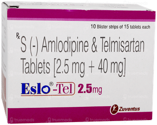 Eslo Tel 2.5Mg Tablet 15