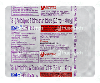 Eslo Tel 2.5mg Tablet 15