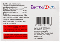 Istamet D Ir 5/50/500 Tablet 7 Istamet D Ir 5/50/500 Tablet 7