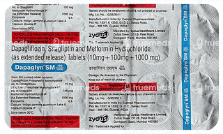 Dapaglyn Sm 100/1000 MG Tablet 10