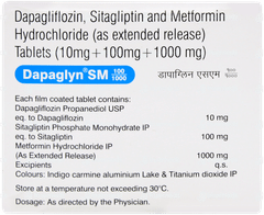 Dapaglyn Sm 100/1000 Tablet 10 Dapaglyn Sm 100/1000 Tablet 10
