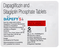 Dapefy S 5/100 Tablet 15