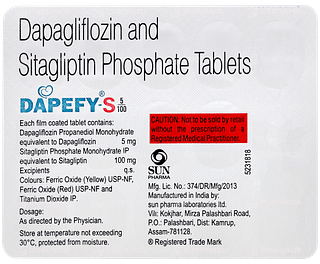 Dapefy S 5/100 Tablet 15