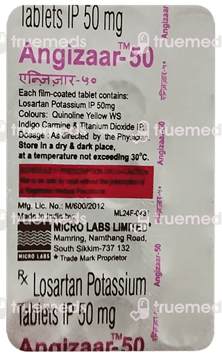 Angizaar 50 Tablet 15