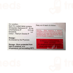 Olpress Ct 20 MG Tablet 10 Olpress Ct 20 MG Tablet 10